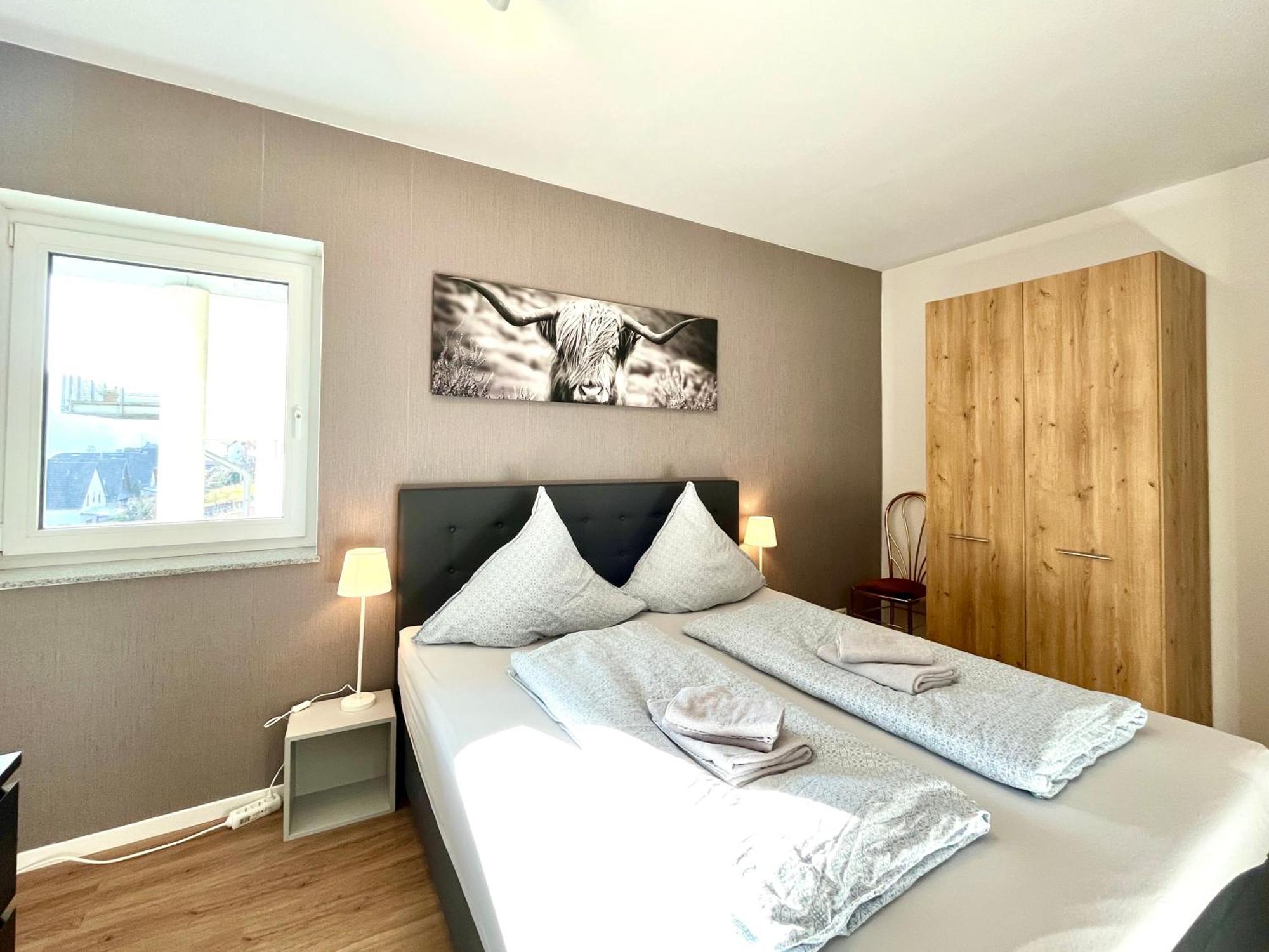 Ferienwohnung Moseltraum, 1-6 Pers, Mit 3 Schlafzimmer Und Panoramabalkon Müden Buitenkant foto