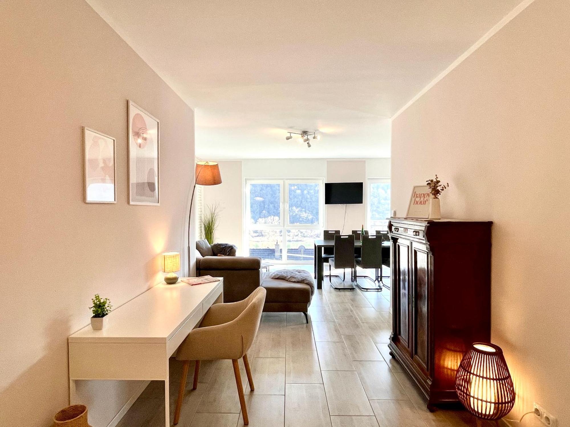 Ferienwohnung Moseltraum, 1-6 Pers, Mit 3 Schlafzimmer Und Panoramabalkon Müden Buitenkant foto