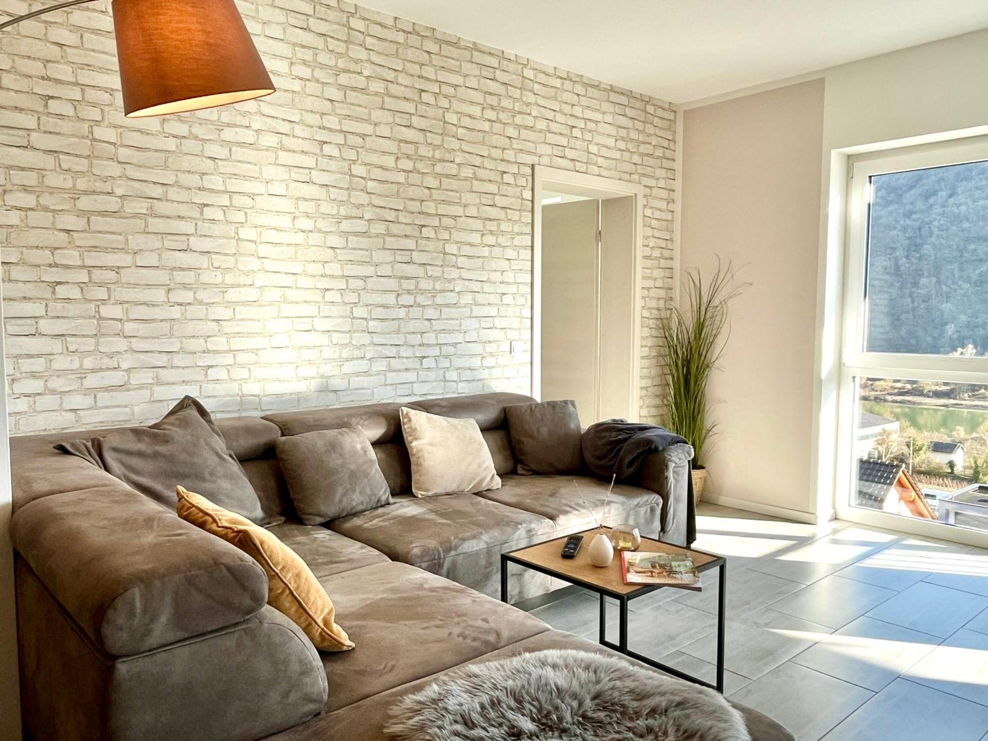 Ferienwohnung Moseltraum, 1-6 Pers, Mit 3 Schlafzimmer Und Panoramabalkon Müden Buitenkant foto